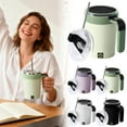 thumbnail image 2 of Ngxiha Mixmate Mug，Automatic Magnetic Stirring Coffee Mug, 2026 Upgraded Detachable Base Self-Stirring Mug, Auto Stirring Mugs withLid Handle, Smart Mixing Cup forCoffee, Chocolate, Mil, 2 of 8