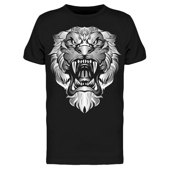 Big Barong Bali Mask T-Shirt Men -Image by Shutterstock, Male Medium