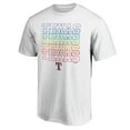 thumbnail image 2 of Men's White Texas Rangers City Pride T-Shirt, 2 of 3