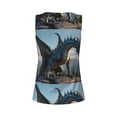 thumbnail image 5 of Lsque Wild Blue Cool Dragon Printed Workout Tank Tops for Women, Athletic Sports Tank Tops, Compression Sleeveless Dry Fit Shirts,Sleeveless Yoga Shirt-X-Large, 5 of 9