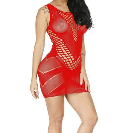 Wancir Women Lingerie Sheer Lace Mini Babydoll Teddy Sexy Bodysuit Backless Sleepwear