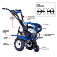 thumbnail image 1 of Motoazada Profesional 7 Hp 3 Velocidades C/Faro Hyundai RAM750XT, 1 of 10