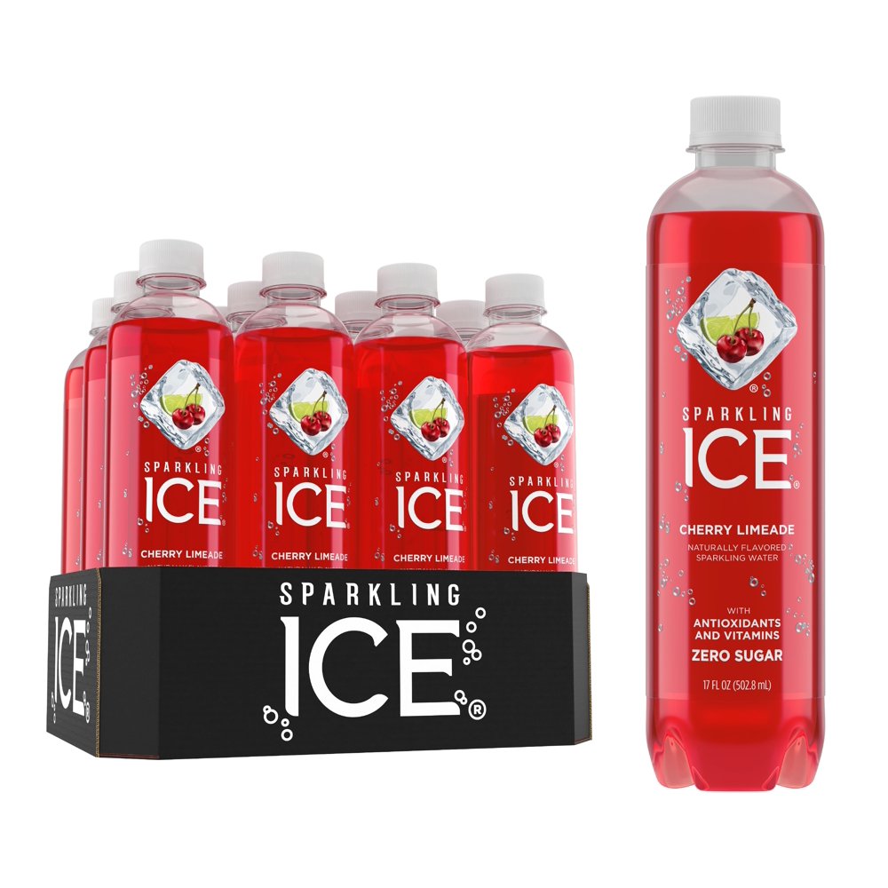 Sparkling Ice® Naturally Flavored Sparkling Water, Cherry Limeade 17 Fl