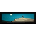 thumbnail image 2 of Frontline 14x7 Black Ornate Wood Framed with Double Matting Museum Art Print Titled - Discover - Moon, 2 of 4
