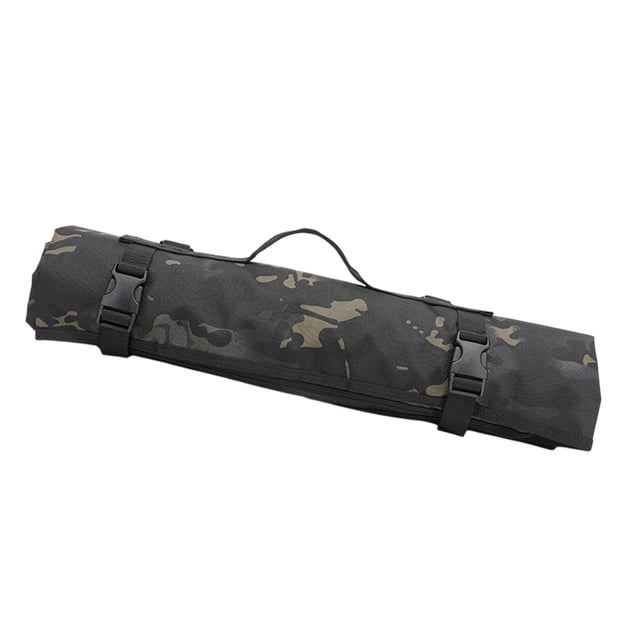 Mostín de campamento al aire libre Manta plegable Plegado impermeabilizando el agua portátil Picnic Mat de picnic Pading para park BBQ mochilero patio Floral negro