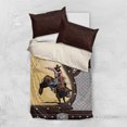 thumbnail image 1 of Bull Riding Bedding Set Cowboy Courage Rodeo DT03, 1 of 7