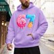 thumbnail image 1 of WILLBEST Sudadera con Capucha, Suave y Cómoda, Ideal para Uso Informal Al Aire Libre y Actividades Deportivas. Grande, 1 of 3
