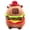 Capybara Hamburger, variant on Fabric Decorative Door Stopper, Cute Interior Animal Doorstops, Anti Collision Heavy Duty Door Stoppers for Home, Book Stopper Weighted Floor Wall Protector