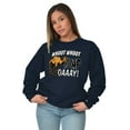 thumbnail image 3 of Woot Woot Hump Day Wednesday Camel Unisex Plus Fleece Graphic Sweatshirt Brisco Brands 2X, 3 of 5