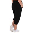 thumbnail image 4 of OSFVNOXV Plus Size Pants for Women with Pockets,Athletic Casual Baggy Joggers,High Elastic Waist Trouser with Drawstring, 4 of 6