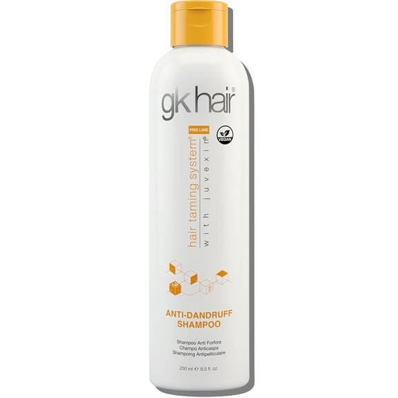 GK HAIR Anti-Dandruff Shampoo Leaving Your Scalp Refreshed and Hair Soft, Smooth – Sulfate-Free Shampoo for Dry Damaged Hair for Men and Women 8.5 Fl Oz