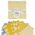 thumbnail image 2 of Soimoi Stripes Print&nbsp;Precut 5-inch Cotton&nbsp;Fabric&nbsp;Quilting&nbsp;Squares&nbsp;Charm Pack DIY Patchwork Sewing Craft-Yellow, 2 of 7