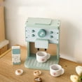 thumbnail image 1 of 1 Set Wooden Kitchen Coffee Maker Toy Kids Coffee Machine Role Play Kitchen Prop, 1 of 6