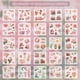 thumbnail image 2 of Pegatinas de Flores, Suministros para Scrapbooking para Diarios Basura para Adultos, 50 Hojas, Pegatinas Transparentes y Papel Rosa., 2 of 5