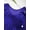 Royal Blue, variant on CHICTRY Kids Girls Metallic Sleeveless Crop Top with Shiny Pleated Skirt Set for Dance Stage Performance