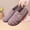 Purple, variant on YOUYEDIAN Loafers for Women Fashion Belt Design Breathable Comfy Versatile Soft Flats Casual Slip On Platform Walking Shoes