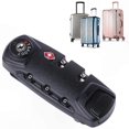thumbnail image 2 of Travel Luggage Lock with 3-Digit Combination Code for Suitcase Security, 2 of 5