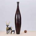 thumbnail image 5 of Villacera Handcrafted 35-Inch-Tall Sustainable Bamboo Floor Vase (Brown), 5 of 8