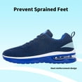 thumbnail image 5 of B BESUNEW Men Running Tennis Shoes Fashion Sneakers Comfortable Walking Sports Gym Non Slip Shoes US 7-12.5, 5 of 10