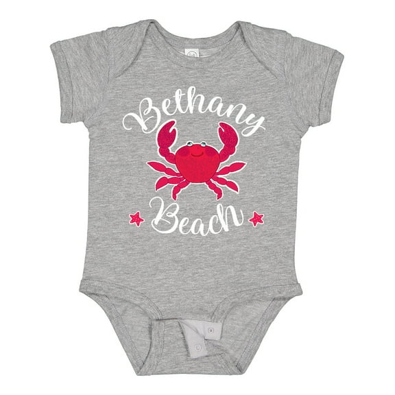 Inktastic Bethany Beach Delaware Boys or Girls Baby Bodysuit