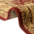 thumbnail image 4 of Unique Loom Voyage Collection Area Rug - St. Louis (6' 1" x 9' Rectangle Red/Gold), 4 of 9