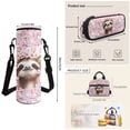 thumbnail image 7 of Jeiento Sloth 17 Inch Backpack Set 4-Piece Lunch Bag Pencil Case Water Bottle Holder Pink Cherry Blossom Lightweight Durable Large Capacity for Boys Girls Kids Students, 7 of 7
