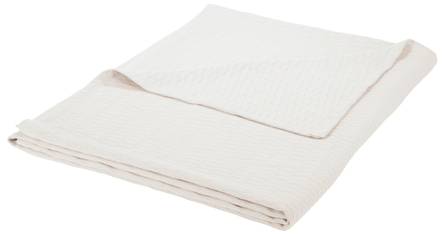 Swanton Diamond 100 Cotton Bed Blankets by Impressions Full/Queen