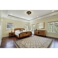 thumbnail image 7 of 3 Light Flush Mount In Traditional Style 15 Inches Wide By 8.5 Inches High-Satin Gold Finish Z-Lite 722F3-Sg, 7 of 7