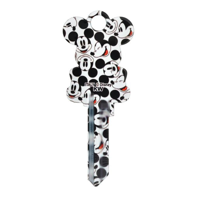 Hillman 5005214 Mickey Disney Mouse House & Padlock Universal Key Blank