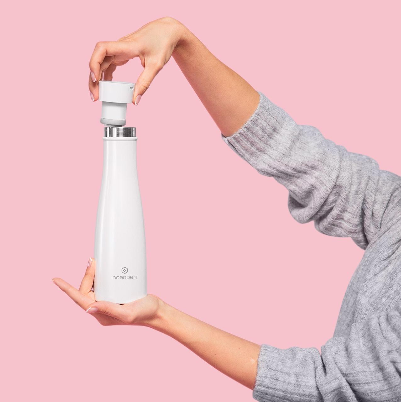 Noerden LIZ Water Bottle - UV Self-Cleaning Stainless Steel