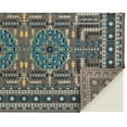thumbnail image 4 of Feizy Foster Transitional Medallion, Gray/Blue/Green, 10' x 13'2" Area Rug Easy Care Stain Resistant Fade Resistant Classic Bordered Floor Rug for Living room Bedroom, 4 of 7