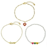 Packed Party Goldtone Love-Is-In-The-Air Bracelet Set