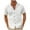 White, variant on CHEEREAM Men's Linen Shirts Short Sleeve Casual Shirts Button Down Shirt for Men Beach Summer Wedding Shirt Black 3XL