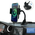 thumbnail image 5 of onn Dashboard & Windshield Cell Phone Mount, Black, 5 of 9