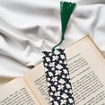 thumbnail image 6 of Kdxio Lilies Flowers Print Metal Tassel Bookmarks,Perfect Gift for Art Lovers and Bookworms Metal Bookmarks for Women, 6 of 8