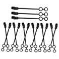 thumbnail image 4 of REOFLYUP 15pcs PVC Waterproof Cover For SAE Dust Covers Black Cap, 4 of 8