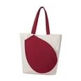 thumbnail image 2 of Siruishop Tennis Bag Easy to Access Nylon Racquet Carrying Bag for Competition Workout Red, 2 of 8
