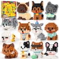 thumbnail image 1 of IBLOTIME Set de bloques de construcción micro de animales 2189 piezas, 1 of 6