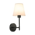 thumbnail image 2 of Wireless Rechargeable Battery-Powered Led Wall Sconce With Rgb Bulb & Remote Control (1 Black Sconce + 1 Rgb Bulb + 1 Remote) For Indoor Lighting, 2 of 4