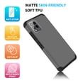 thumbnail image 5 of TJS for T-Mobile Revvl 6x Pro 5G / 6 Pro 5G Phone Case, Dual Layer Heavy Duty (Magnetic Mount Friendly) Shockproof Drop Protection Hybrid Cover (Gray), 5 of 6