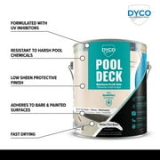قاعدة Dyco® POOL DECK™، قاعدة تينت، 1 جالون