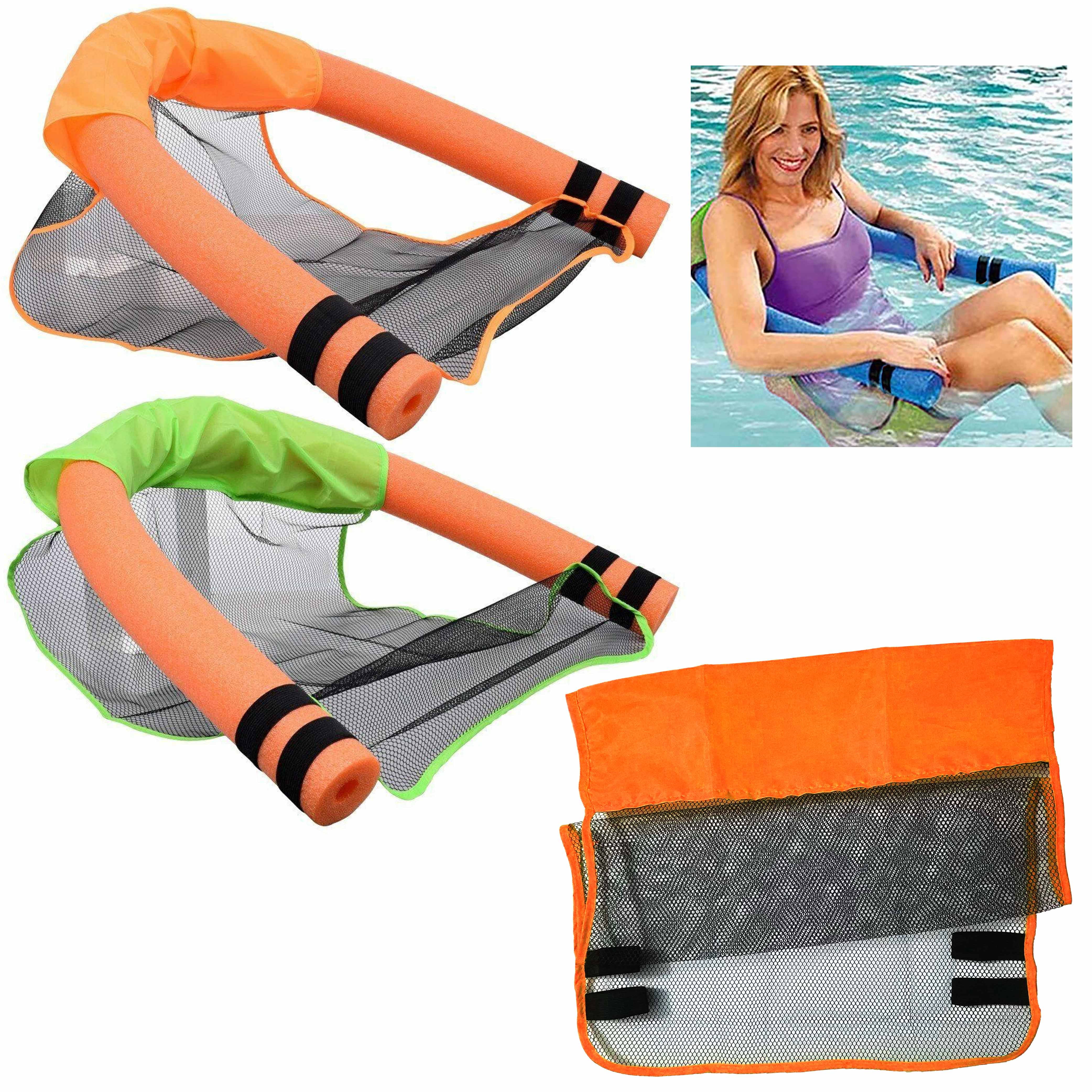 1 Pc Pool Noodle Float Chair Water Raft Harness Net Hammock Seat