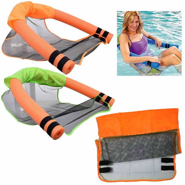 1 Pc Pool Noodle Float Chair Water Raft Harness Net Hammock Seat