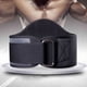 thumbnail image 5 of Seitruly Cinturón de levantamiento de pesas fácil de usar para protección deportiva cinturón de Fitness de levantamiento de pesas Eva de Ayudas para vestirse con gancho de botón Gris plateado METRO, 5 of 6