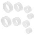 thumbnail image 4 of Masteelf White Plastic Reducing Bushing Adapters for Bench Grinding Wheels 2 Sets Adjustable Diameter for, 4 of 10