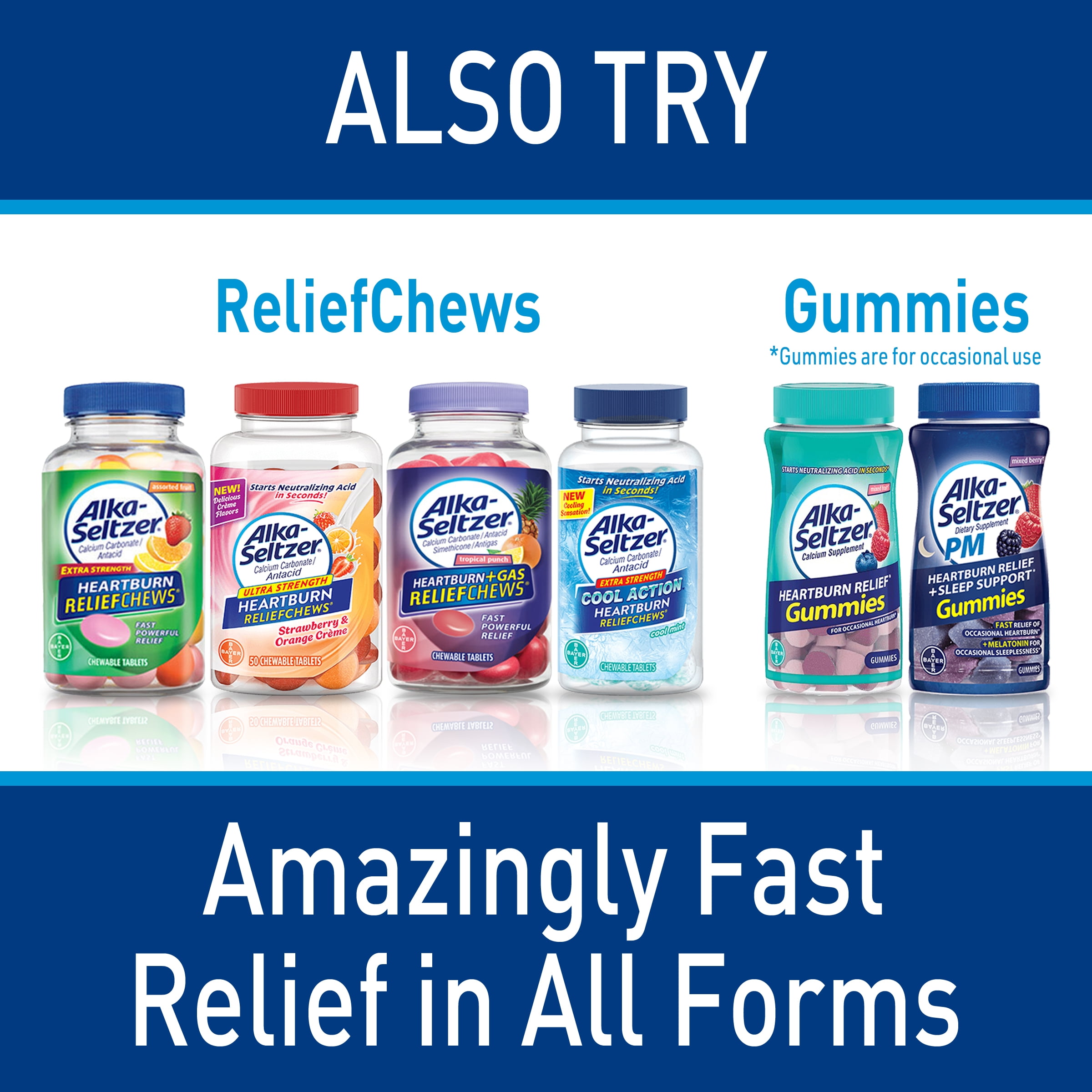 Alka Seltzer Effervescent Heartburn Relief Antacid Tablets Without Aspirin, Lemon Lime - 36 Count