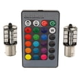 thumbnail image 2 of 2xCar Control Remoto Faro Antiniebla Luz De Marcha Atrás Bombilla Multicolor 1156 SM SunniMix Lámpara de niebla del coche, 2 of 8