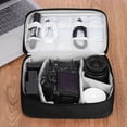 thumbnail image 4 of Uxcell Travel Cable Organizer Bag, Portable Camera Case Electronic Organizer Pouch Digital Storage Carrying Case Black, 4 of 7