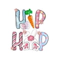 thumbnail image 2 of Women's Casual Rabbit & Carrot Graphic Tee - Comfy Crew Neck Short Sleeve T-Shirt, Perfect for Summer, 2 of 6