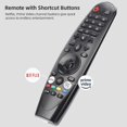 thumbnail image 5 of Control remoto mágico de repuesto LG para Smart TV, control remoto de bajo consumo para AKB75855501, AN-MR20GA, AN-MR19BAG con función de voz y puntero, 5 of 5